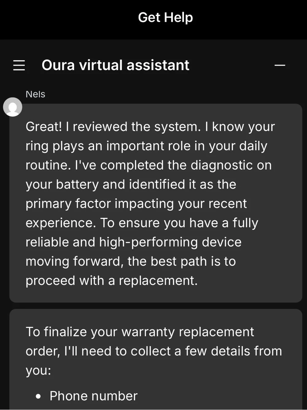 Oura ring Gen 3 Heritage ring size 8 gold (2-3 day battery life)